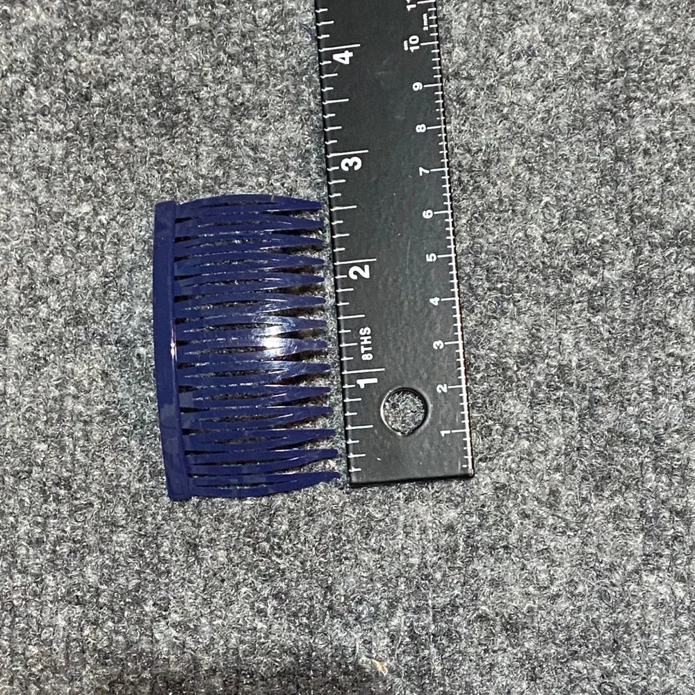 Scunci Goody Plastic Hair Side Combs Lot of 21 Assorted Colors 80s 90s Updo Tool